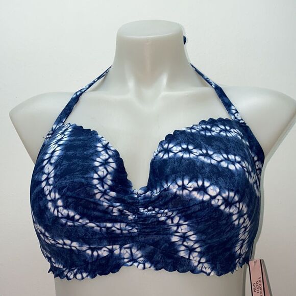 🔥🏖VICTORIA SECRET  swimsuit  top 36DD push-up  no padded bottom- large New #15 - Picture 2 of 7